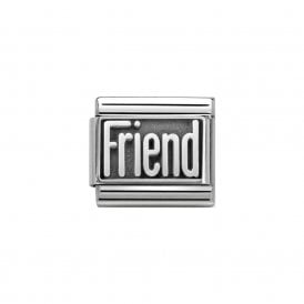 Composable Classic Link "Friend" Silver 330102-31