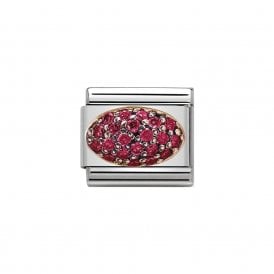 Composable Classic Link "Fuchsia Dome" Rose Gold 430314-02