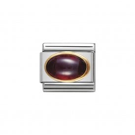 Composable Classic Link "Garnet" Gold 030504-03 