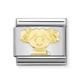 Composable Classic Link "Girl" Gold 030162-73  