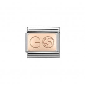 Composable Classic Link "Go Earth" Rose Gold 430110-01