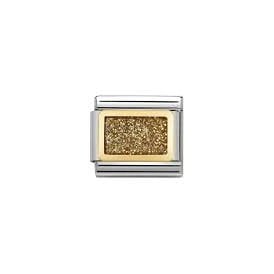 Composable Classic Link "Gold Glitter" Gold 030280-37