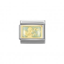 Composable Classic Link "Goodluck Angel" Gold 030284-30