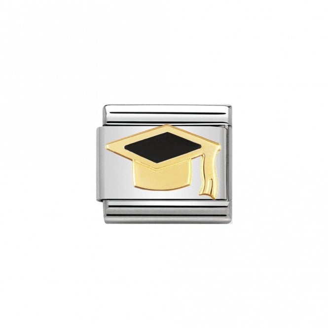 Nomination Composable Classic Link Graduation Hat Gold 030223/08 