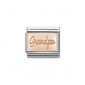 Composable Classic Link "Grandpa" Rose Gold 430101-35