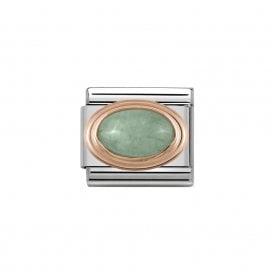 Composable Classic Link "Green Aventurine" Rose Gold 430501-23