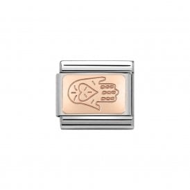 Composable Classic Link "Hand Of Fatima" Rose Gold 430110-04