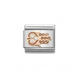 Composable Classic Link "Hand Of Fatima" Rose Gold 430305-33