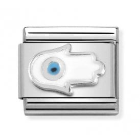 Composable Classic Link "Hand Of Fatima" Silver 330204-26 