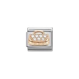 Composable Classic Link "Handbag" Rose Gold 430302-31