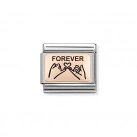Composable Classic Link "Hands Forever" Rose Gold 430111-12 