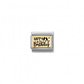 Composable Classic Link Happy Birthday 030166/60
