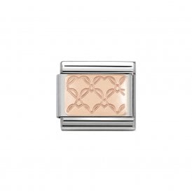 Composable Classic Link "Heart Design" Rose Gold 430101-07