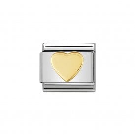 Composable Classic Link "Heart" Gold 030116-02