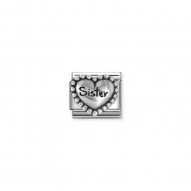 Composable Classic Link Heart Sister 330101/81