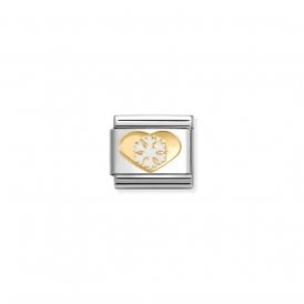 Composable Classic Link Heart Snowflake White 030225/26