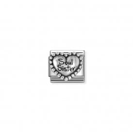 Composable Classic Link Heart Soul Sister 330101/82