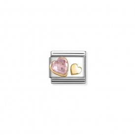 Composable Classic Link Hearts Pink CZ 030613/06