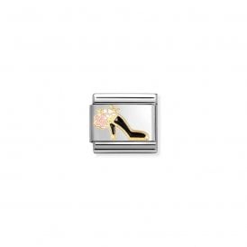 Composable Classic Link High Heel Shoe & Flower 030272/95