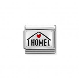 Composable Classic Link "Home & Heart" Silver 330208-54