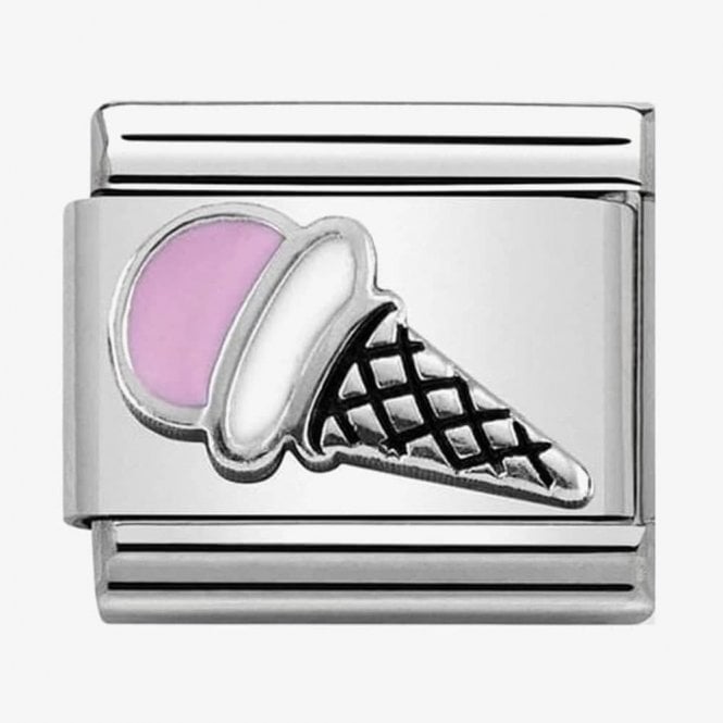 Nomination Composable Classic Link Ice Cream Silver 330202/44