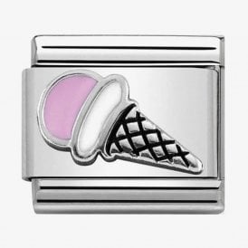 Composable Classic Link Ice Cream Silver 330202/44