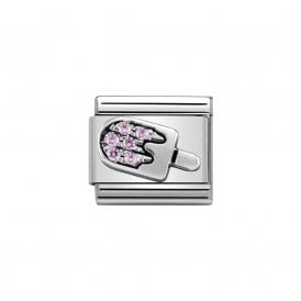 Composable Classic Link "Ice Lolly" Silver & CZ 330304-27