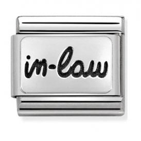Composable Classic Link "In Law" Silver 330102-56 