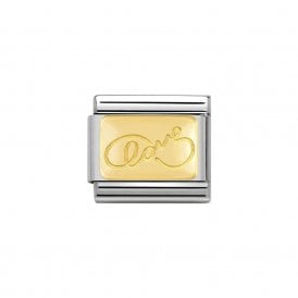 Composable Classic Link "Infinity Love" Gold 030121-21