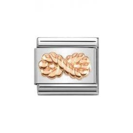 Composable Classic Link "Infinity Rope" Rose Gold 430106-24 