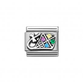 Composable Classic Link "Kite" Silver CZ 330323-03