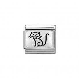 Composable Classic Link "Kitten" Silver 330109-53