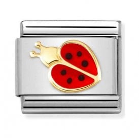 Composable Classic Link "Ladybird" Gold 030272-69 