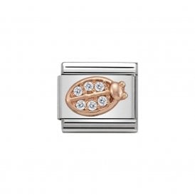 Composable Classic Link "Ladybird" Rose Gold CZ 430302-15 
