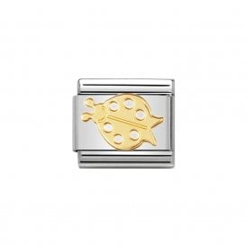 Composable Classic Link "Ladybug" Gold 030114-03