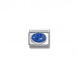 Composable Classic Link Lapis Lazuli Stone Blue 330510/09