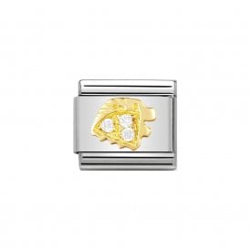 Composable Classic Link "Leo" Gold & CZ 030302-05