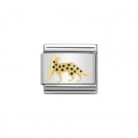 Composable Classic Link "Leopard" Gold 030248-16