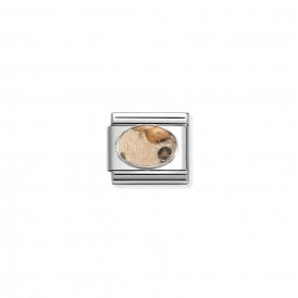 Composable Classic Link Leopard Skin Jasper Stone 330510/46