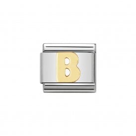 Composable Classic Link "Letter B" Gold 030101-02