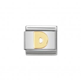 Composable Classic Link "Letter D" Gold 030101-04