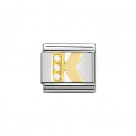 Composable Classic Link "Letter K" Gold 030301-11
