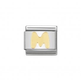 Composable Classic Link Letter M Gold 030101/13