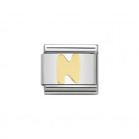 Composable Classic Link "Letter N" Gold 030101-14