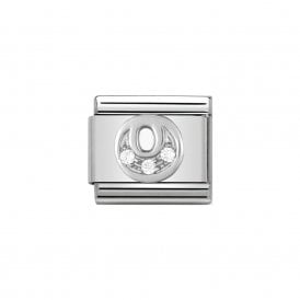 Composable Classic Link "Letter O" Silver & CZ 330301-15