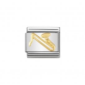 Composable Classic Link "Letter S" Gold 030117-07