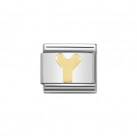 Composable Classic Link "Letter Y" Gold 030101-25