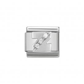Composable Classic Link "Letter Z" Silver & CZ 330301-26