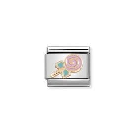 Composable Classic Link "Lollypop" Rose Gold 430203-06