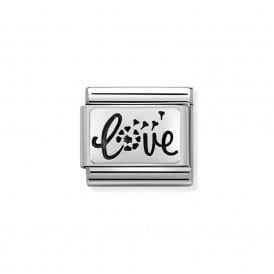 Composable Classic Link "Love Dandelion" Silver 330109-59